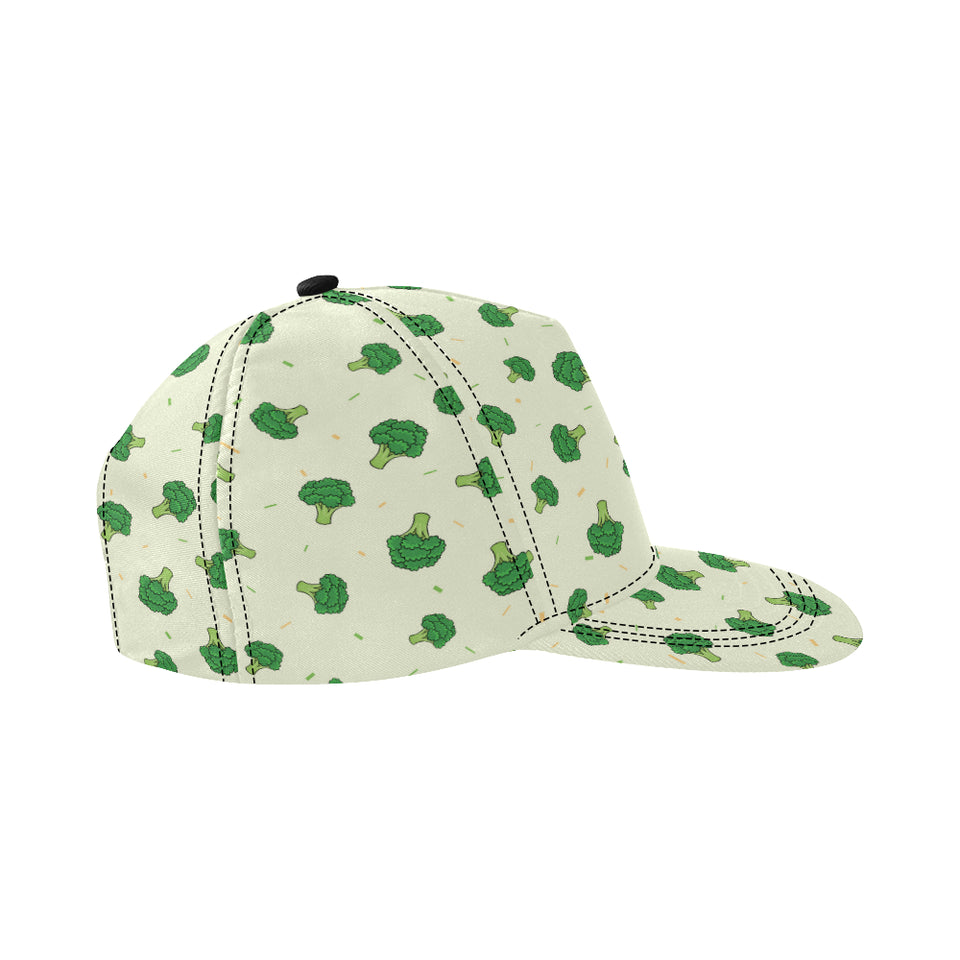 Broccoli pattern All Over Print Snapback Cap