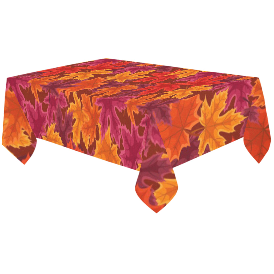 Autumn maple leaf pattern Tablecloth