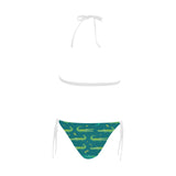 Crocodile pattern Sexy Bikinis Two-Piece Swimsuits