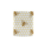 Bee honeycomb seamless design pattern Classical White Mug (Fulfilled In US)