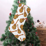 Paint Guitar Pattern Christmas Stocking