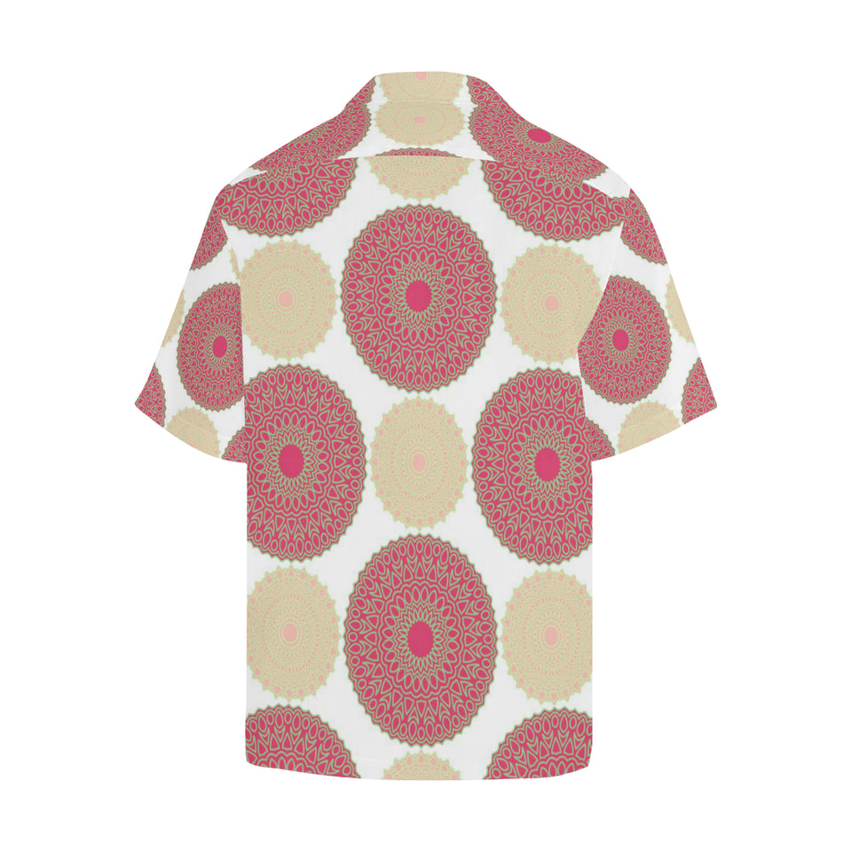 Circle indian pattern Men's All Over Print Hawaiian Shirt