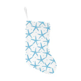 Watercolor starfish pattern Christmas Stocking