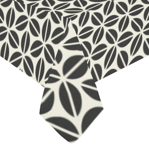 Coffee bean abstract modern pattern Tablecloth
