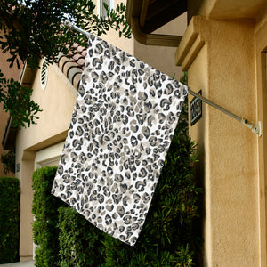 Leopard skin print pattern House Flag Garden Flag