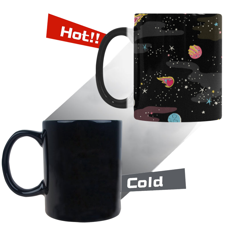 space pattern Morphing Mug Heat Changing Mug