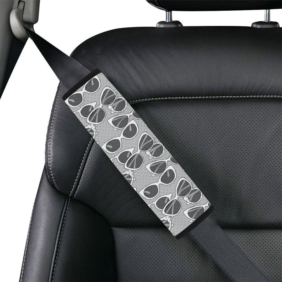 Sun Glasses Pattern Print Design 04 Car Seat Belt Cover