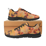 red rooster chicken cock pattern Women's Sneaker Shoes