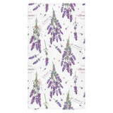 lavender flower design pattern Bath Towel