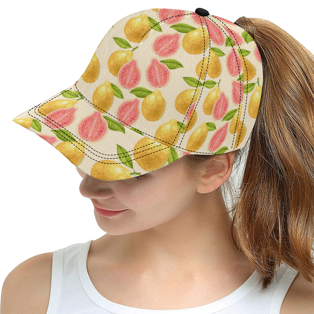 Beautiful guava pattern All Over Print Snapback Cap