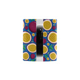 Passion fruit blue background Morphing Mug Heat Changing Mug