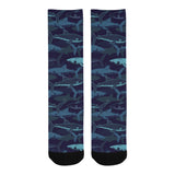 Shark pattern Crew Socks