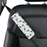 Swallow Pattern Print Design 04 Car Seat Belt Cover