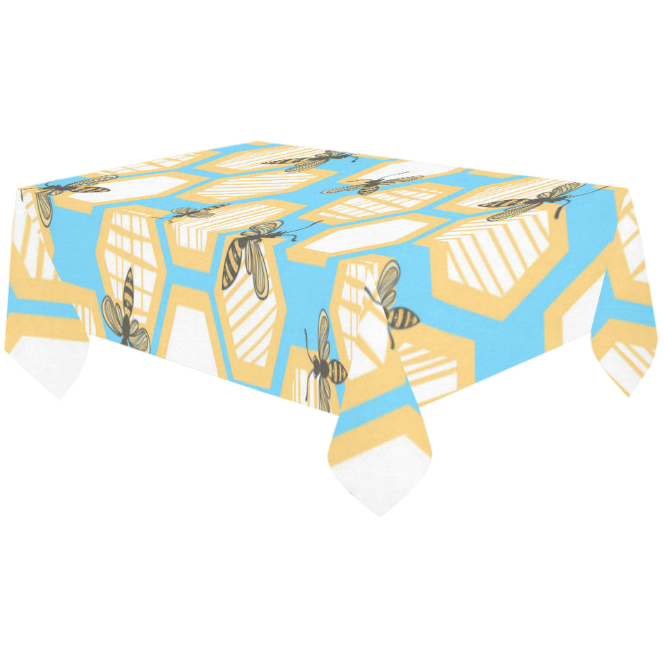 Bee honeycomb pattern Tablecloth