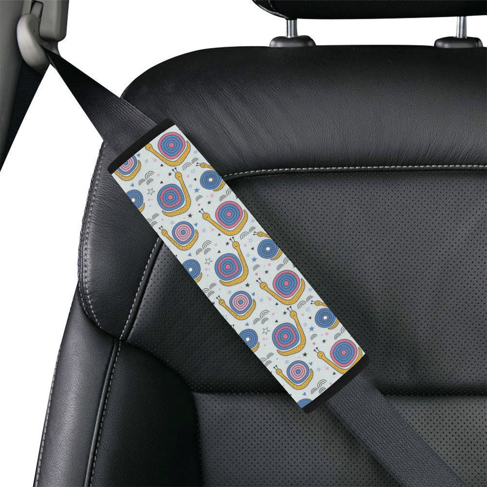 Snail Pattern Print Design 05 Car Seat Belt Cover
