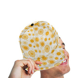 Sun design pattern All Over Print Snapback Cap