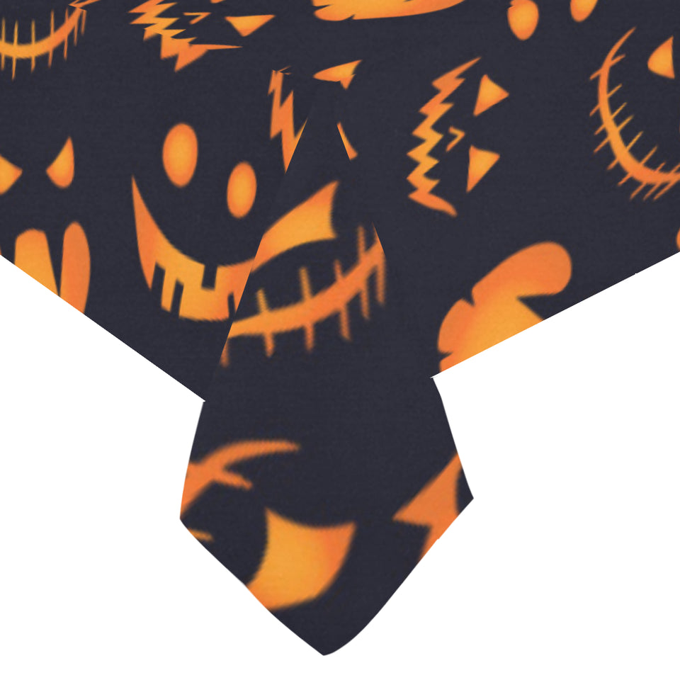 Halloween pattern Pumpkin background Tablecloth