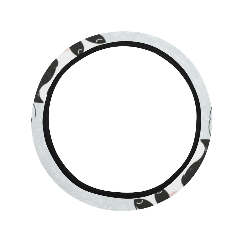 Cute cows pattern Car Steering Wheel Cover