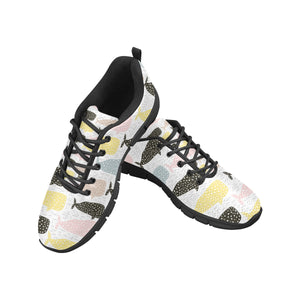 Whale dot pattern Women's Sneaker Shoes