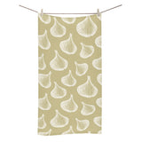 Garlic design pattern Bath Towel