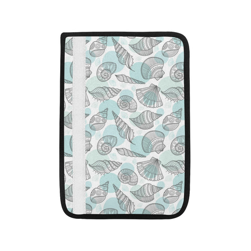 Shell polynesian tribal Car Seat Belt Cover