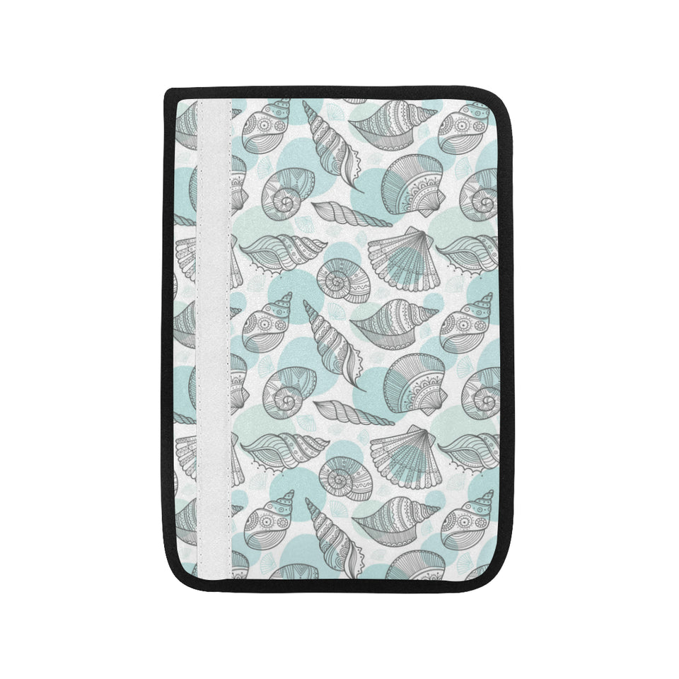 Shell polynesian tribal Car Seat Belt Cover