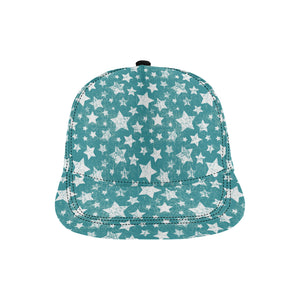 Vintage star pattern All Over Print Snapback Cap