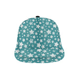 Vintage star pattern All Over Print Snapback Cap