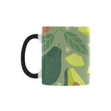 Avocado pattern Morphing Mug Heat Changing Mug