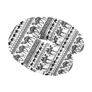 Camel polynesian tribal pattern U-Shaped Travel Neck Pillow