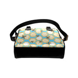 Bee honeycomb pattern Shoulder Handbag