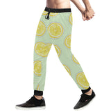 slice of lemon pattern Unisex Casual Sweatpants