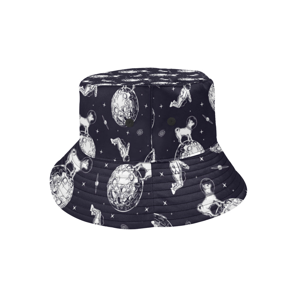 Chihuahua space helmet astronaut pattern Unisex Bucket Hat