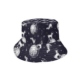 Chihuahua space helmet astronaut pattern Unisex Bucket Hat