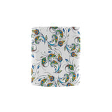 Peacock feather pattern Morphing Mug Heat Changing Mug