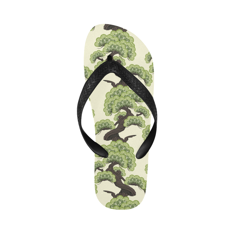 Bonsai pattern Unisex Flip Flops