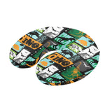 dinosaurs print pattern U-Shaped Travel Neck Pillow