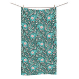 Elephants jungle pattern Bath Towel