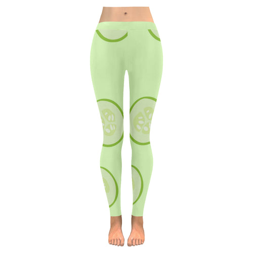Cucumber pattern Women's Legging Fulfilled In US