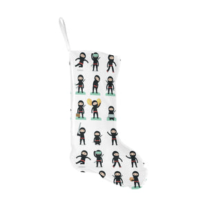 Cute ninja katana sword pattern Christmas Stocking