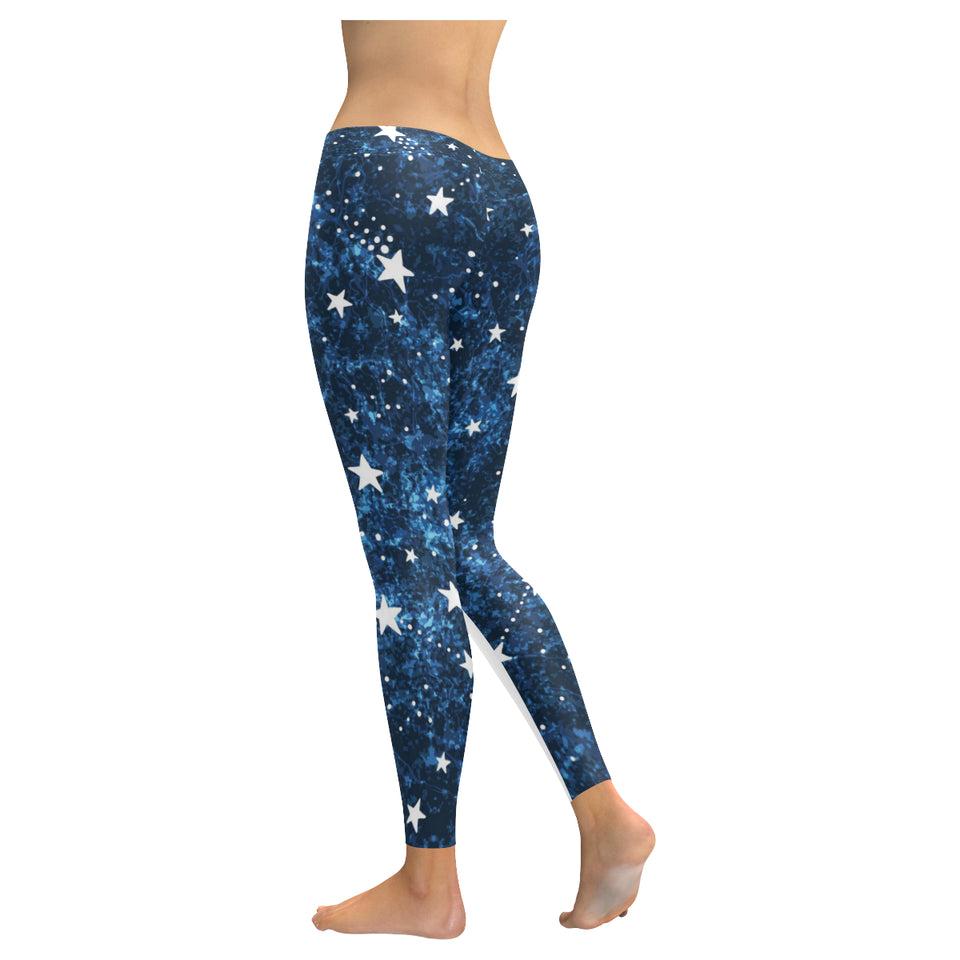 Night sky star pattern Women's Legging Fulfilled In US