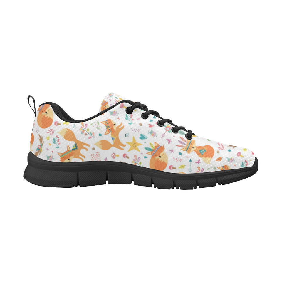cute tribal fox pattern Men's Sneaker Shoes