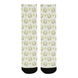 Cute cartoon frog baby pattern Crew Socks