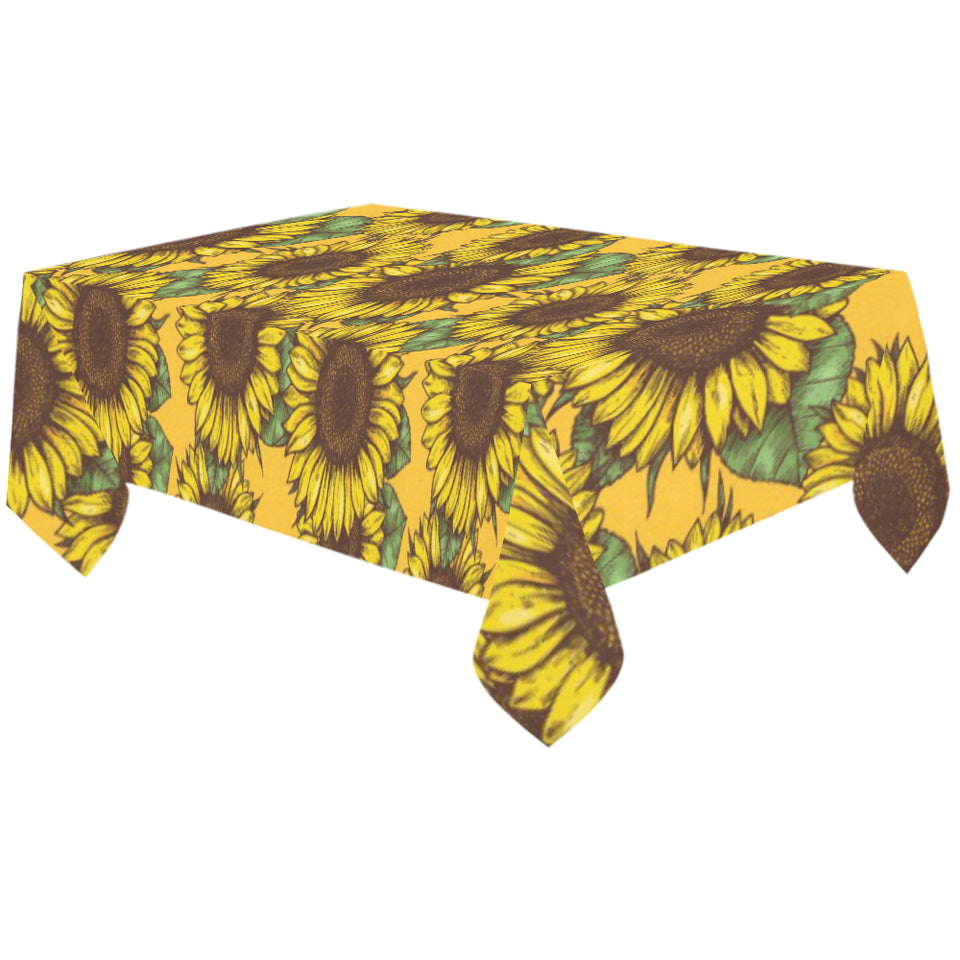 Sunflower pattern Tablecloth