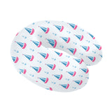 Sailboat anchor pattern U-Shaped Travel Neck Pillow