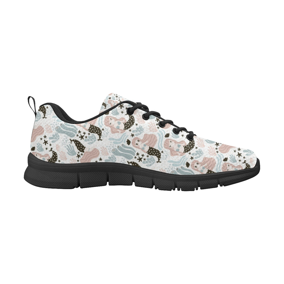 cute mermaid pattern Men's Sneaker Shoes
