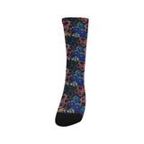 Octopus sea wave tropical fishe pattern Crew Socks