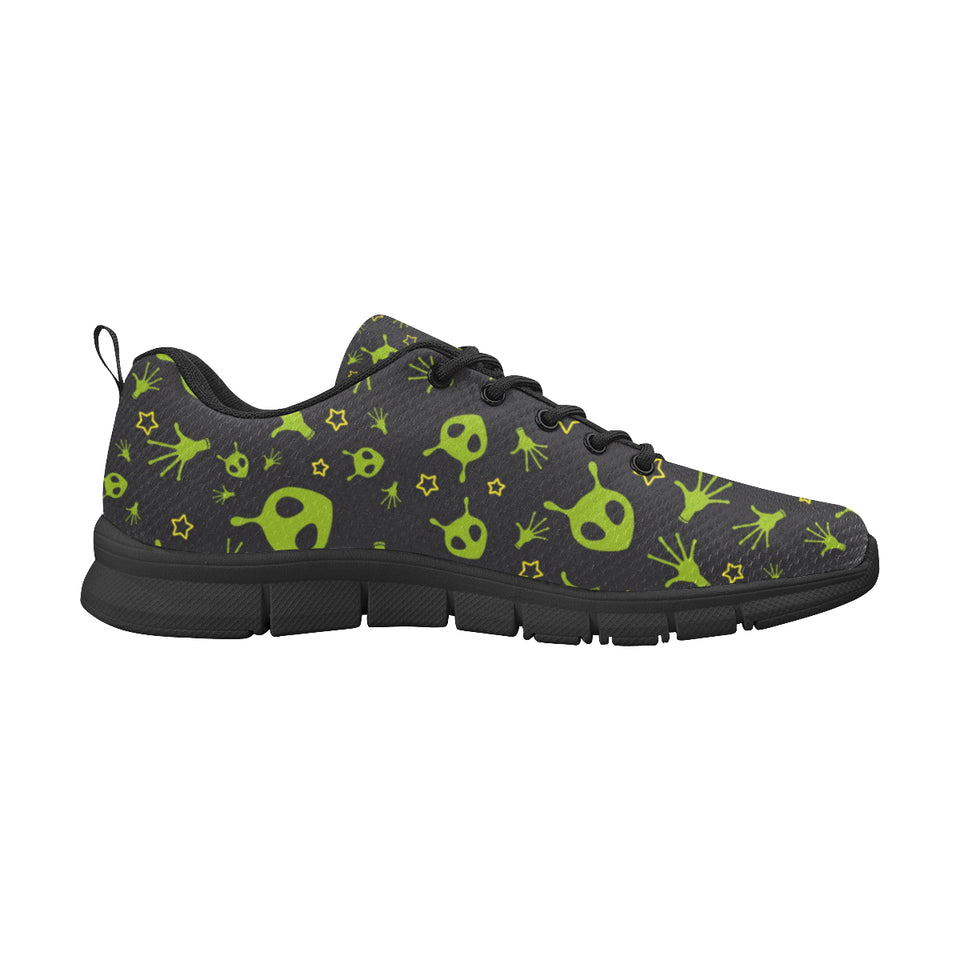 Alien Pattern Print Design 02 Men's Breathable Sneakers ( Model 055)