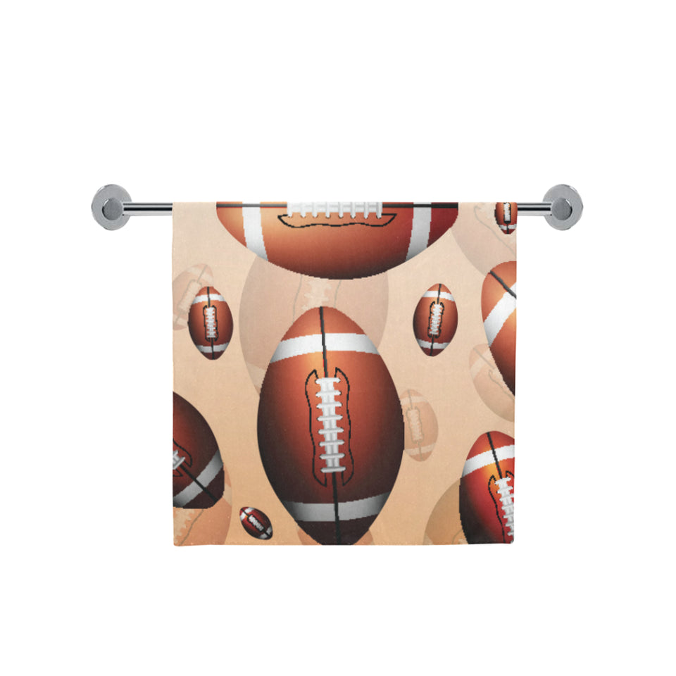 American football ball design pattern Bath Towel