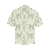 Little young goat pattern Men's All Over Print Hawaiian Shirt